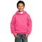 Port & Company® Youth Neon Fleece Pullover Hooded Sweatshirt